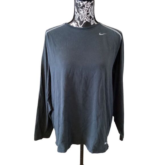 Nike Pro Team Long Sleeve T Shirt Performance Apparel - Picture 1 of 4